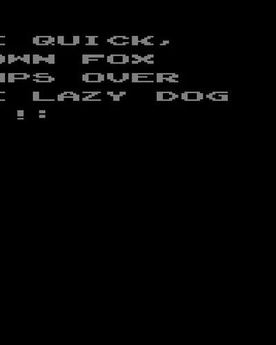 robotfindskitten 2600 — ROM para N64 — Screenshot da capa