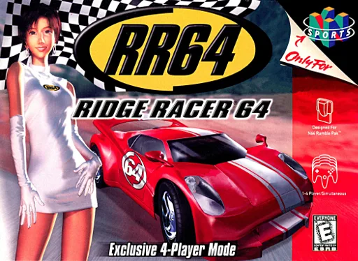 RR64 - Ridge Racer 64 — ROM para N64
