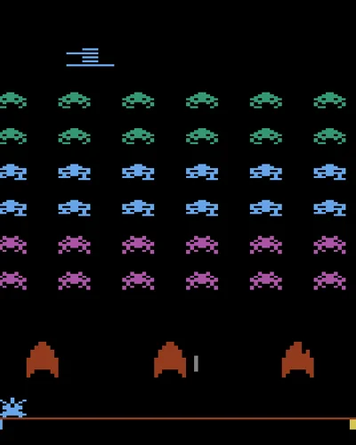 Space Armada Space Invaders Hack — ROM para N64 — Screenshot da capa