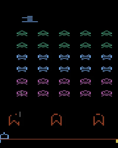 Space Invaders Deluxe Vector Space Invaders Hack — ROM para N64