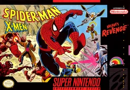 Spider-Man - X-Men - Arcade's Revenge — ROM para Game Gear — Screenshot da capa