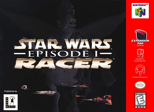 Star Wars Episode I - Racer ROM — ROM para N64 — Screenshot da capa