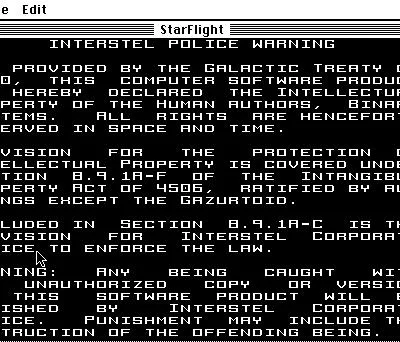 Starflight — ROM para Game Boy