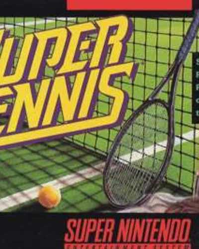 Super Tennis — ROM para SNES — Screenshot da capa