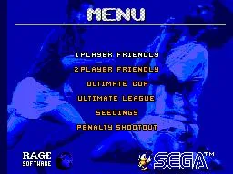 Ultimate Soccer ROM — ROM para Master System — Screenshot da capa