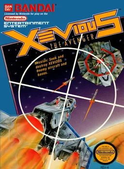 Xevious - The Avenger ROM — ROM para NES — Screenshot da capa